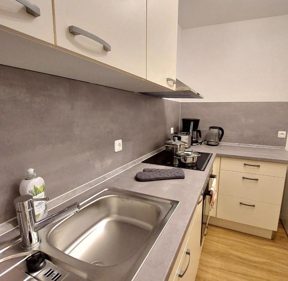 Moderne Wohnung Mit Vollausstattung In Ruhiger Lage, W-Lan Grossrohrsdorf Esterno foto
